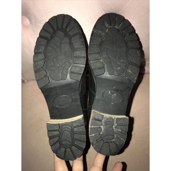 Kork Ease Leather With Sheepskin Lining Cooper Boots Size 7M - Picture 9 of 9